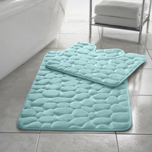 Memory foam pebbles - pebbles, mat