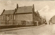 REAL PHOTO POSTCARD OF THE SCHOOLS, HORDEN, (NEAR PETERLEE), COUNTY DURHAM