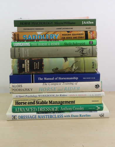 12x book bundle dressage - book,
