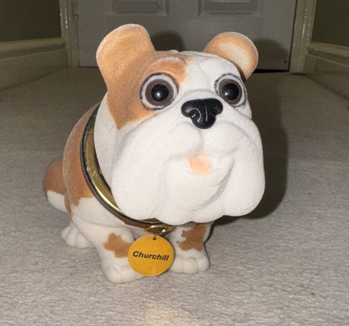 Vintage churchill nodding - vintage, dog