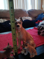 Great Dane Figurine W/2