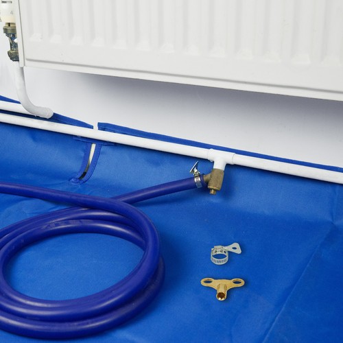 Radiator drain down hose - drain,