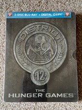 THE HUNGER GAMES Blu-ray steelbook RARE Canadian Future Shop Exclusive