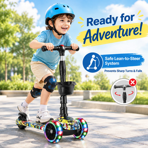 Kids scooter 3 wheel - kids,