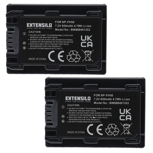 Battery for sony - 2x,