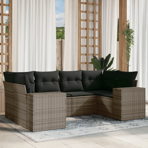 Garden sofa set - garden, grey