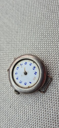 Antique silver cased ladies - cased,