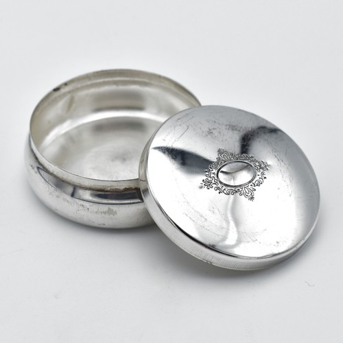 Antique solid silver - solid, powder