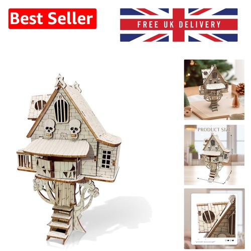 Wooden puzzle kit - 3d, for