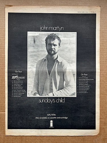 John martyn sunday child - john,