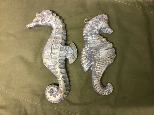 Pair vintage ceramic sea - pair,