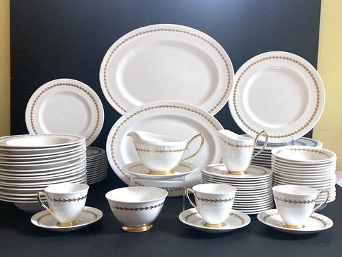 Serve royal albert white - 16, w/