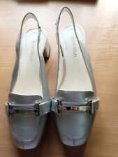 Heavenlysoles ladies silver shoes. UK size 4E condition is new without box.