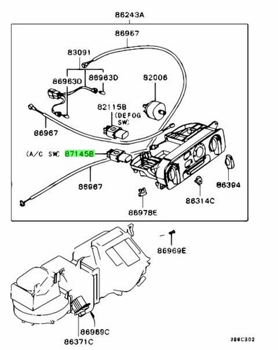 Switch for mitsubishi - for:,