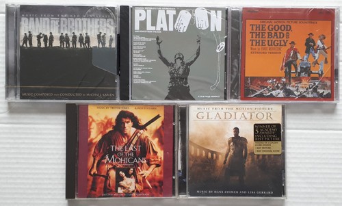 Film sound track bundle x5 - film,