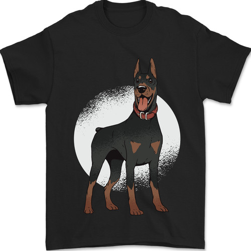 Alert doberman mens shirt - an,