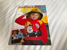 SIRDAR 4650 FIREMAN SAM KNITTING PATTERN 22-28” DK