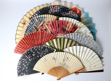 VTG Japanese Folding Hand Fans