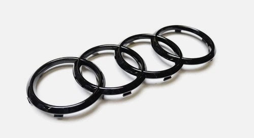 Gloss black front - , grill