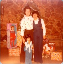 1970s Christmas Family Photo