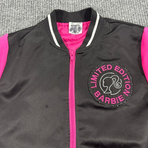 Barbie bomber jacket kids - barbie,