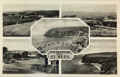 Vintage postcard cumbria lake - cumbria,