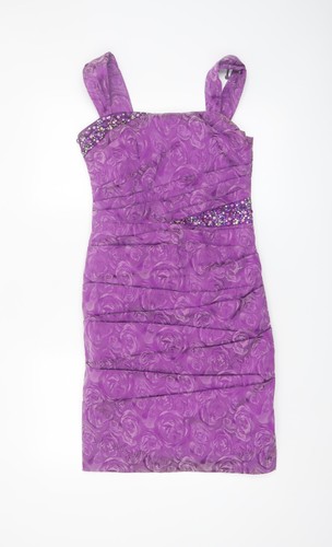 Libra women purple - purple, floral