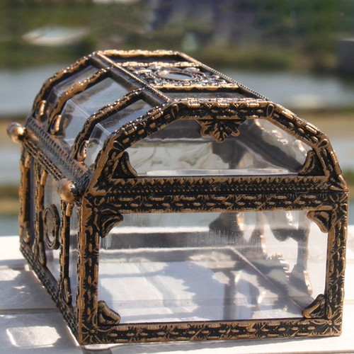 Transparent pirate treasure - transparent,