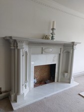 Large Plaster Fire surround