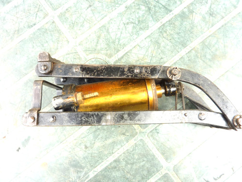 Vintage tyre foot pump - foot,