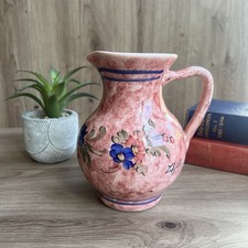 Ceramic Jug Pitcher Floral
