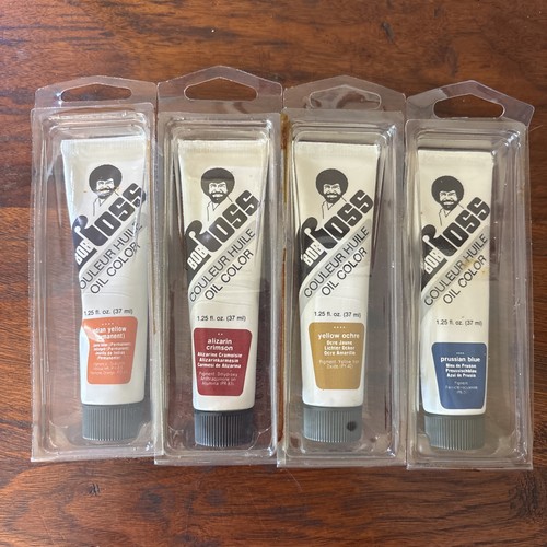Lot vtg bob ross prussian - 4,