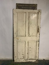 G 23a ( 32 1/2 X 68 1/4 ) Old Original Reclaimed 6 panel Georgian Door.