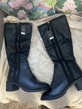 Ladies Size 5 Next Black Knee High Boots