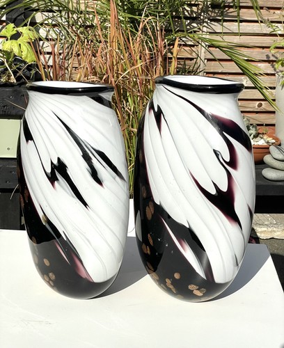 Exquisite pair large murano - exquisite,