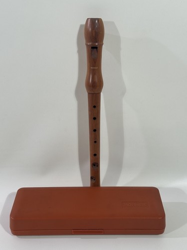 Vintage hohner recorder with - vintage,