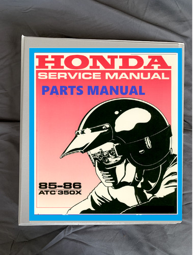 1986 1989 honda atc350 atc350x - 1986-1989,