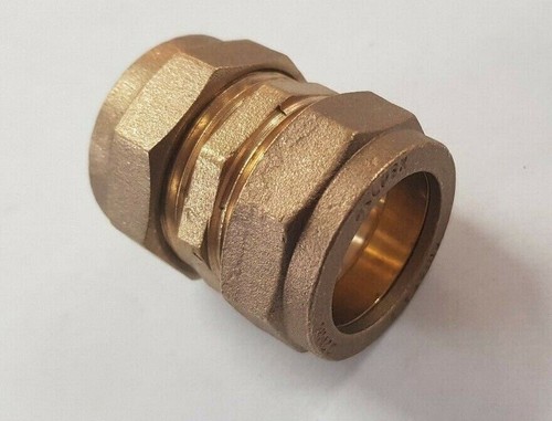 22mm brass compression slip - 22mm,
