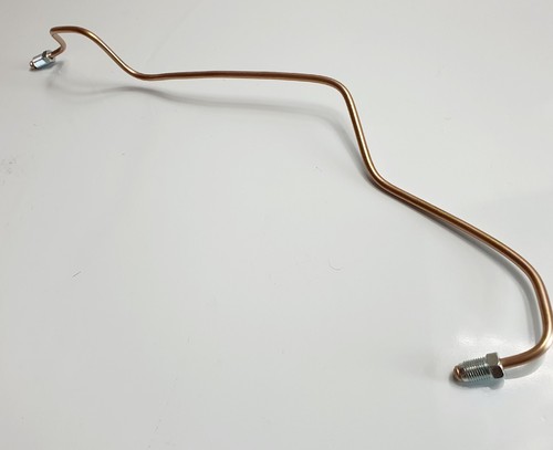Front driver side brake pipe - side,