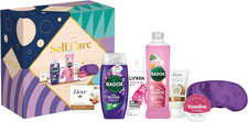 Radox, Lynx, Dove & Vaseline Self Care Collection Box 6 Piece Gift Set with an E