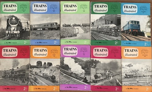 Trains illustrated magazine - trains,