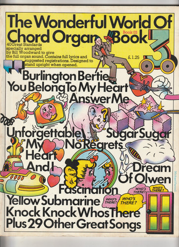 Wonderful world chord organ - world,