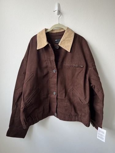 Dark brown women jacket - dark,