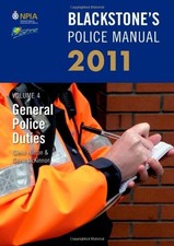 Blackstone police manual - blackstone's,