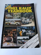 1982 Rally yearbook. Rally Sport year book. Rallying Memorabilia.