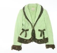 Coronets and Queens Women's Green Blazer, Size L