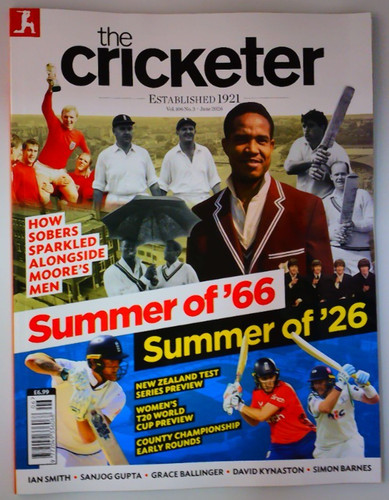 The cricketer magazine - magazine, june