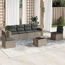 Garden Sofa Set Grey