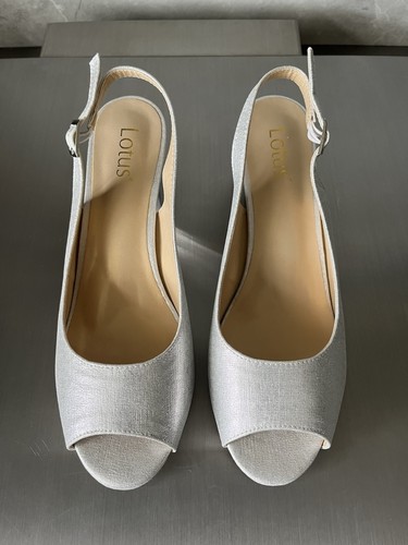 Lotus open toe - silver, shoes