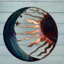Sun and Moon Wall Decor Metal